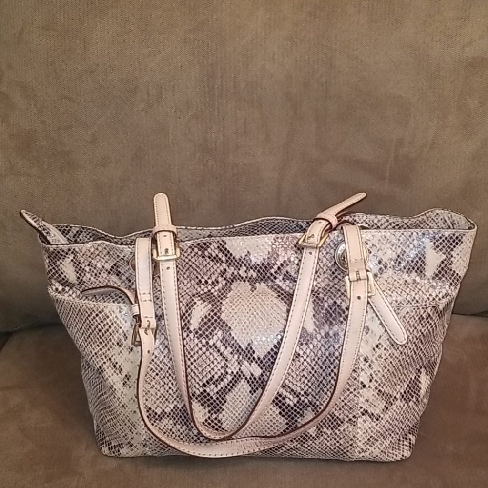 Michael Kors Python Jet Set Tote - image 8